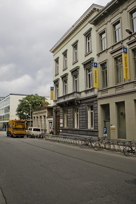 Studentenhuis en -resto De Brug in de Sint-Pietersnieuwstraat (Collectie UGentMemorie, © UGent - foto Pieter Morlion).