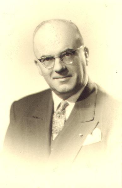 Portret van Charles Verlinden (1907-1996), professor aan de Faculteit L&W