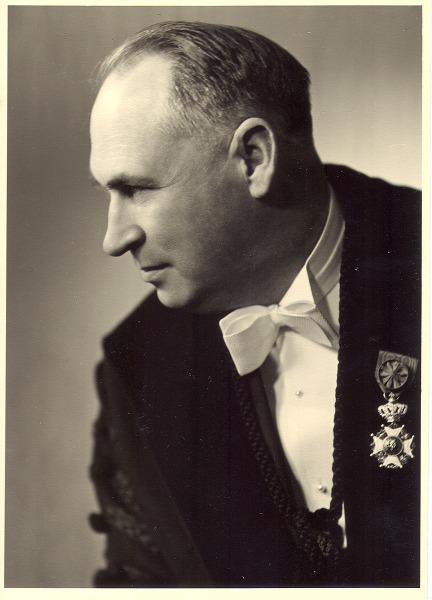 Psycholoog en hoogleraar Leo Coetsier (1908-1968).