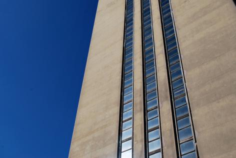 Detail van de Boekentoren.