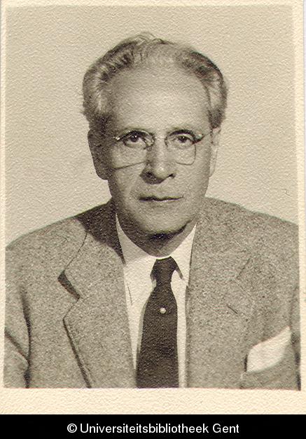 Pedagoog en hoogleraar Jozef Emiel Verheyen (1889-1962) 
