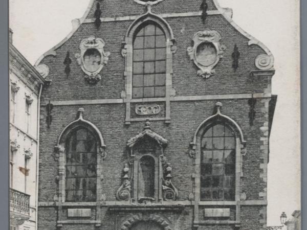 Kapucijnenkerk aan de Brabantdam in Gent, die in 1832 dient doet als cholera noodhospitaal