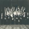 Promotie studenten Farmacie 1962/1963, 1963. André De Leenheer, achterste rij, 6de v.l. Archief Univ