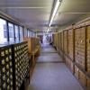 Honderden fichebakken in de Boekentoren (Collectie UGentMemorie, © UGent - foto Pieter Morlion).