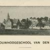 Briefhoofd van de Rijkslandbouwhoogeschool (Collectie Universiteitsarchief Gent).
