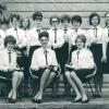 Hostesses van de UGent in 1962 (Collectie Universiteitsarchief Gent).