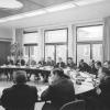 Viering 10 jaar Seminarie voor Productiviteitsstudie en -Onderzoek 1963 (Collectie Universiteitsarchief Gent - foto I.M.P.F.). 