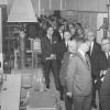 Inhuldiging van het laboratorium voor Kristallografie en Studie van de Vaste Stof op campus De Sterre in 1966 (Collectie Universiteitsarchief Gent).