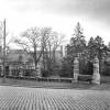 De Plantentuin in de Ledeganckstraat met het Botanisch Instituut aan het begin van de 20ste eeuw (Collectie Universiteitsarchief Gent).