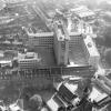 Luchtfoto van campus Ledeganck met de Plantentuin (Collectie Universiteitsarchief Gent - foto I.M.P.F.).