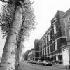 Gevel van de voormalige Veeartsenijschool op de Coupure Rechts, gebouwd in 1935 (Collectie Universiteitsarchief Gent, © UGent - foto Hilde Christiaens).