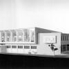 Maquette van het HILO, ingehuldigd in 1960 (Collectie Universiteitsarchief Gent, © Photosynthese).