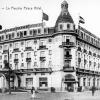 Flandria Palace: dit hotel dat gebouwd werd voor de Wereldtentoonstelling van 1913 zal onderdak bieden aan het eerste Laboratorium voor Gewapend Beton van Gustave Magnel (Collectie Universiteitsarchief Gent).