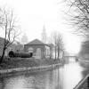 Zicht op de Schelde en het oud Sint-Pieterskwartier (Collectie Universiteitsarchief Gent).