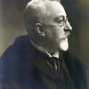 Henri Pirenne, historicus, hoogleraar en rector van de Gentse universiteit in 1919-1920 en 1920-1921 (Collectie Universiteitsbibliotheek, © UGent).