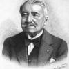 Paul Thomas, hoogleraar aan de faculteit Letteren en Wijsbegeerte en rector in 1903-1906 (Collectie Universiteitsarchief Gent).