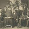 Groepsfoto naar aanleiding van de viering van 30 jaar Gé Catholique in 1909 (Collectie Universiteitsarchief Gent).